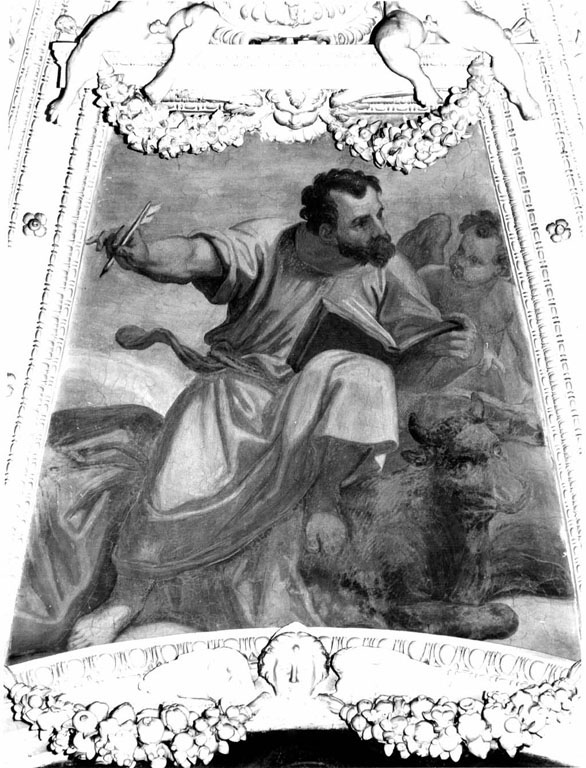 San Luca (dipinto) di Mazzoni Giulio, Triga Giacomo (sec. XVI, sec. XVIII)