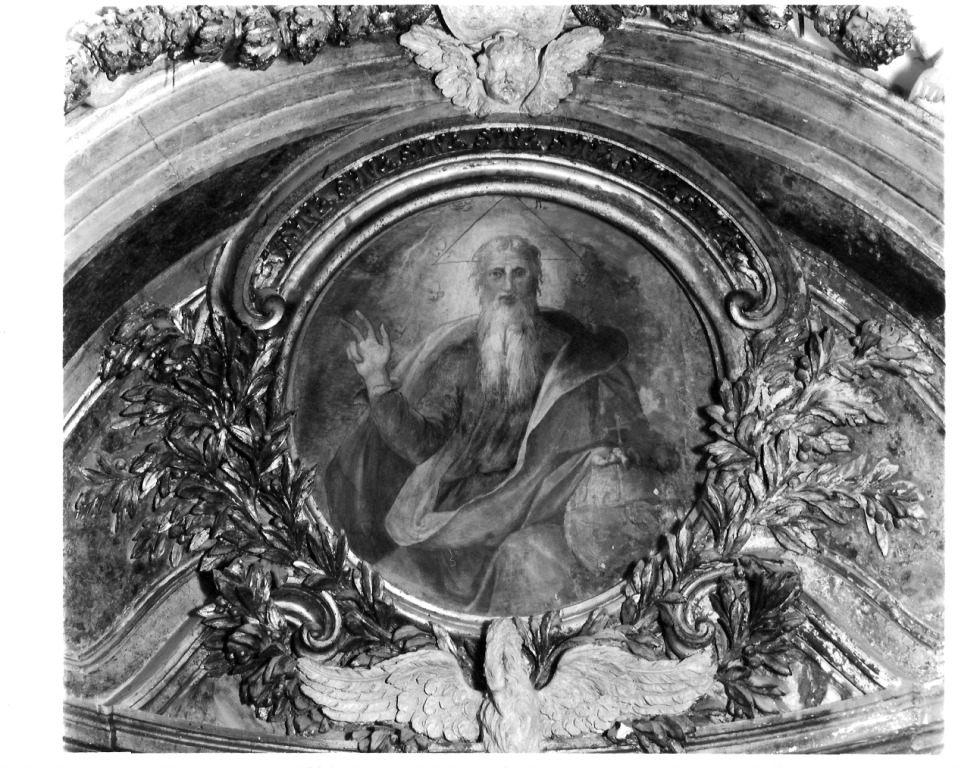 Dio Padre benedicente (dipinto) - ambito laziale (sec. XVIII)