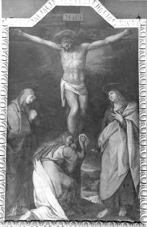 crocifissione (dipinto) di Nebbia Cesare (sec. XVI)