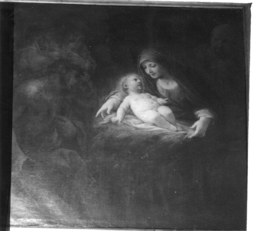 natività di Gesù (dipinto) di Baldi Lazzaro (seconda metà sec. XVII)