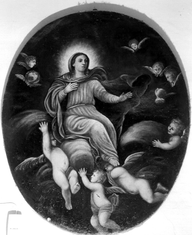 assunzione della Madonna (dipinto) - ambito romano (fine/inizio secc. XVIII/ XIX)