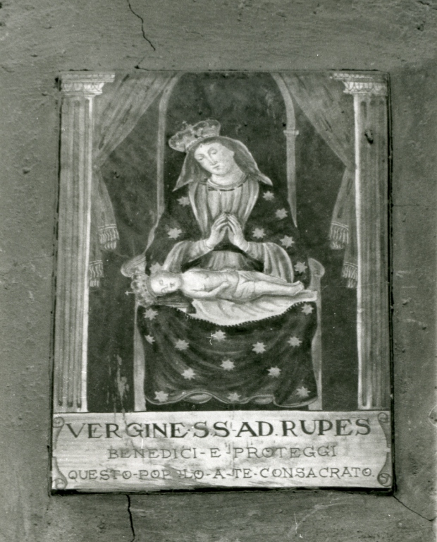 Madonna con Bambino (dipinto) - ambito laziale (sec. XVII)