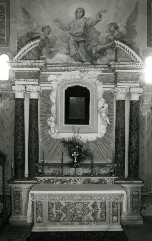 altare maggiore - ambito romano (sec. XVII)