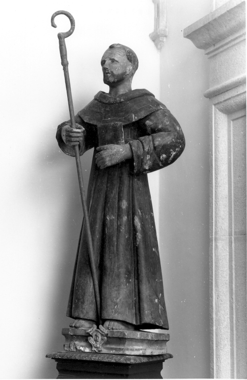 San Domenico (?) (scultura) - manifattura Italia centrale (sec. XVII)