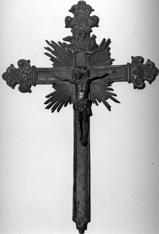 croce d'altare - ambito romano (seconda metà sec. XVIII)