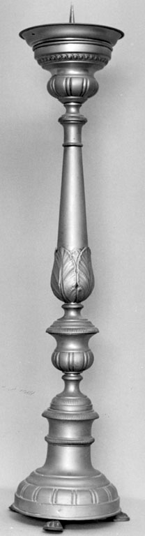 candeliere d'altare, serie - ambito romano (prima metà sec. XX)