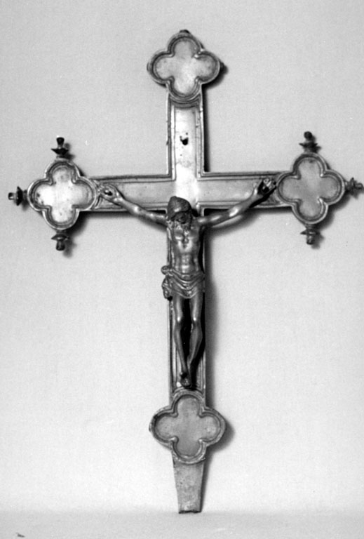 croce d'altare - ambito romano (seconda metà sec. XIX)
