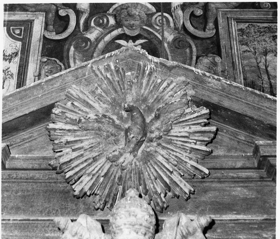 colomba dello Spirito Santo (scultura, opera isolata) - ambito romano (seconda metà sec. XVIII)
