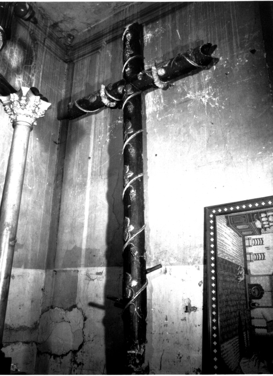 croce processionale - ambito romano (sec. XX)