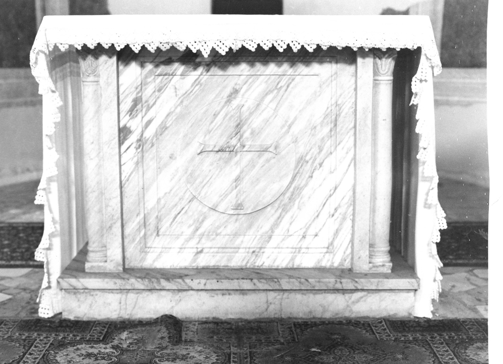 altare maggiore, opera isolata - ambito italiano (sec. XX)