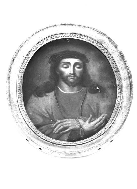 Cristo coronato di spine (dipinto, opera isolata) di Diu Aristide (attribuito) (sec. XIX)