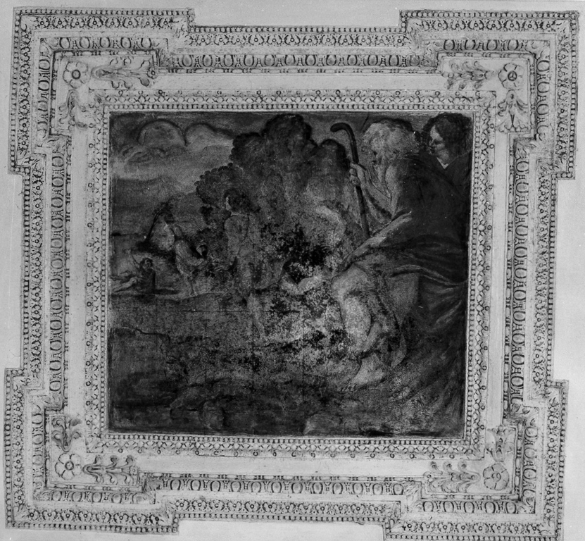 soggetto biblico non identificato (dipinto) - ambito romano (prima metà sec. XVIII)