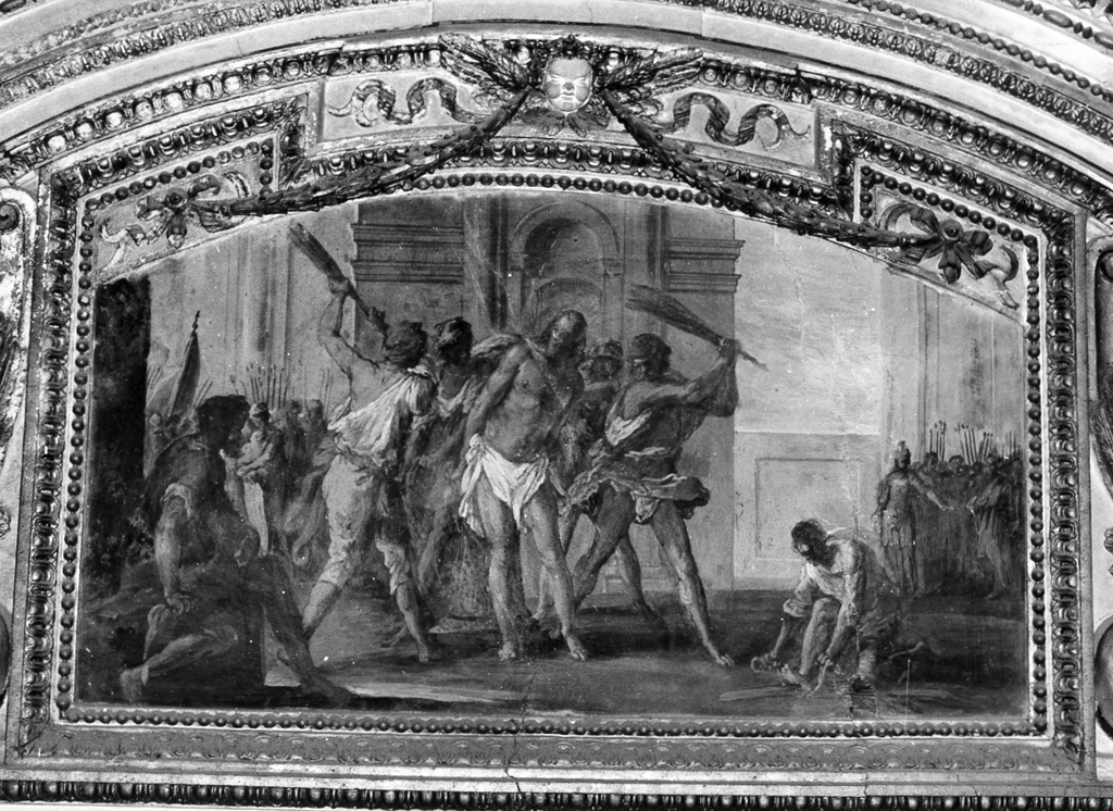Cristo flagellato (dipinto) di Lagi Simone (e aiuti) (sec. XVII)