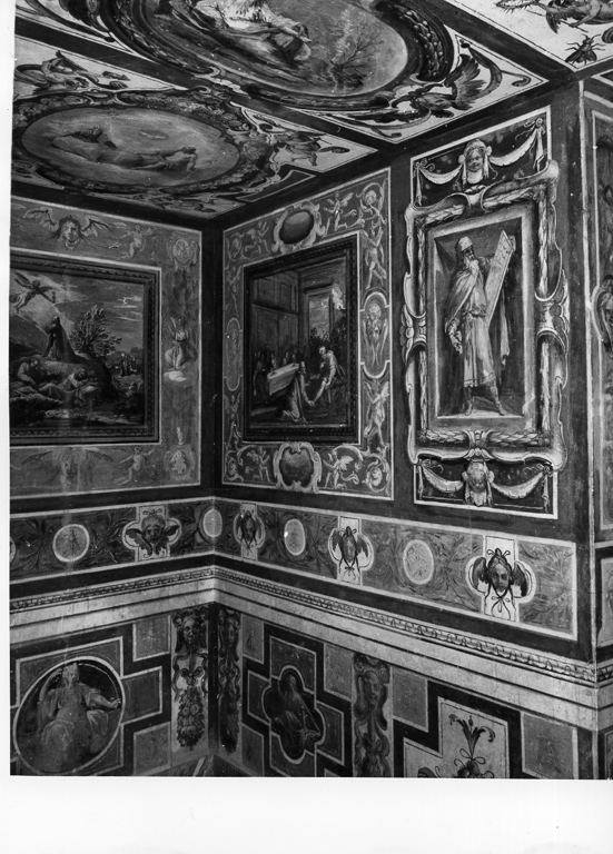 motivi decorativi a grottesche (decorazione pittorica) di Lagi Simone (e aiuti) (sec. XVII)