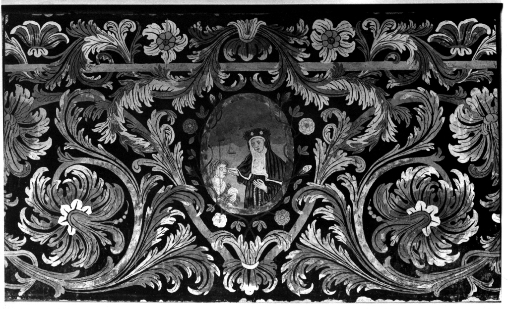 Santa Chiara (paliotto) - ambito laziale (sec. XVIII)