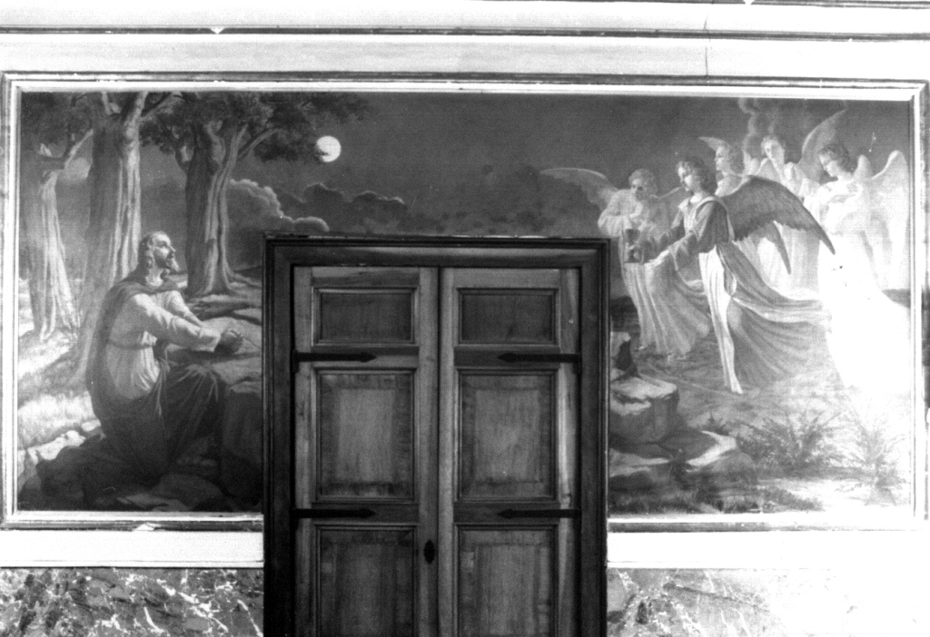 orazione di Cristo nell'orto di Getsemani (dipinto) di Giustiniani (sec. XX)