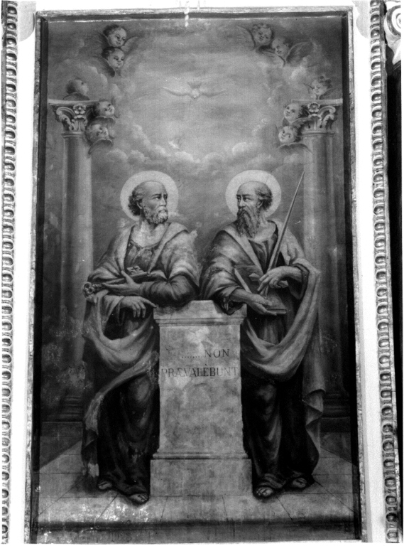 San Pietro e San Paolo (dipinto) di Antonellis A (sec. XX)