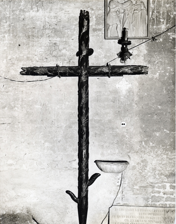 croce processionale - bottega Italia centrale (sec. XIX)