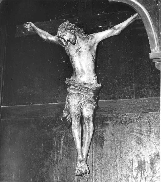 Cristo crocifisso (crocifisso) - bottega laziale (fine/inizio secc. XVII/ XVIII)