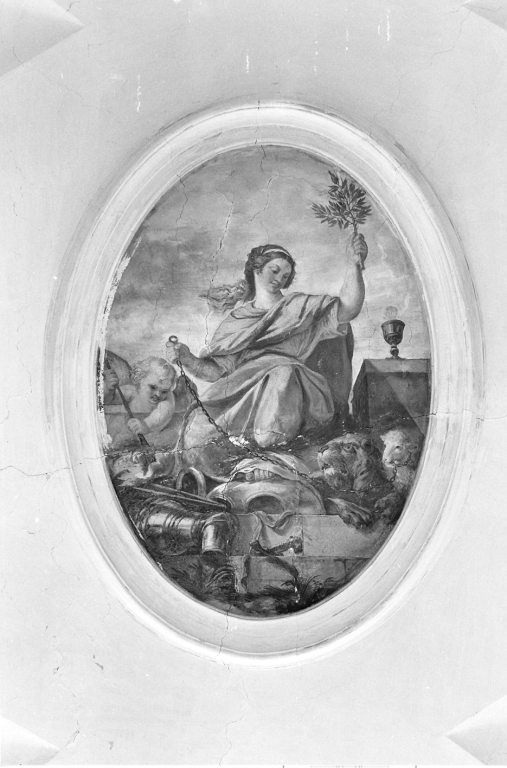 allegoria della Pace (dipinto) di Mola Pier Francesco (sec. XVII)