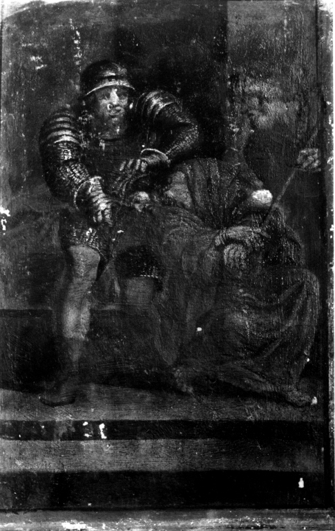 Cristo coronato di spine (dipinto) - ambito romano (fine sec. XVI)