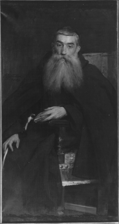 ritratto dell'arcivescovo di Smirne Giannantonio Zucchetti (dipinto) di Szoldatics Giorgio (secondo quarto sec. XX)