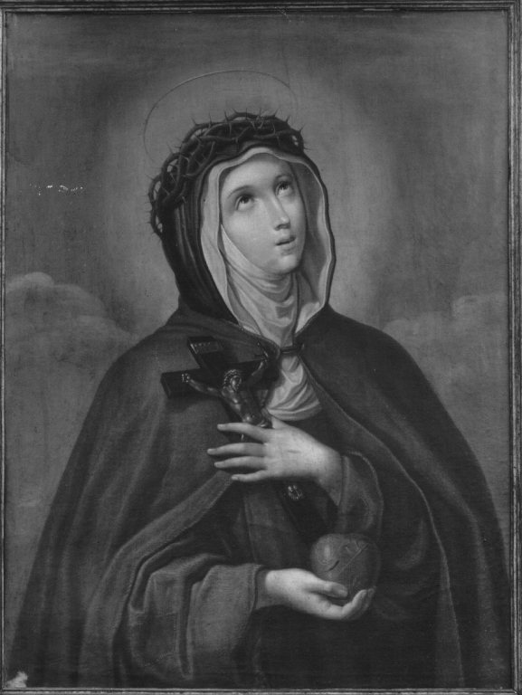 Santa Veronica Giuliani (dipinto) - ambito Italia centrale (inizio sec. XIX)