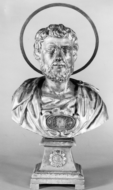 reliquiario - a busto - ambito romano (sec. XVIII)