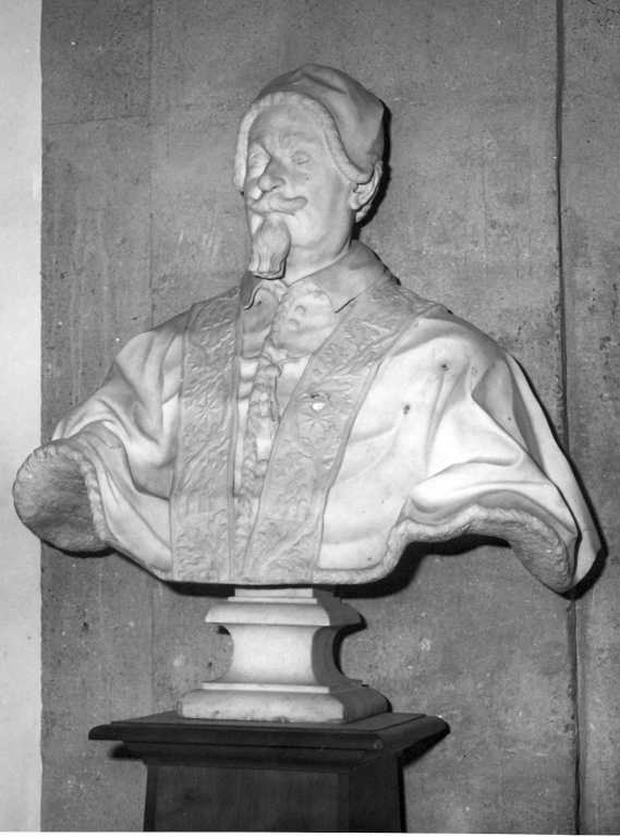 busto di Alessandro VII Chigi (scultura) di Mazzuoli Giuseppe (ultimo quarto sec. XVII)