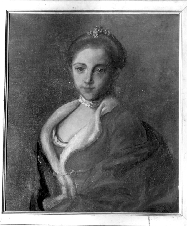 ritratto della principessa Caterina Bariatinsky (dipinto) - ambito russo (metà sec. XVIII)