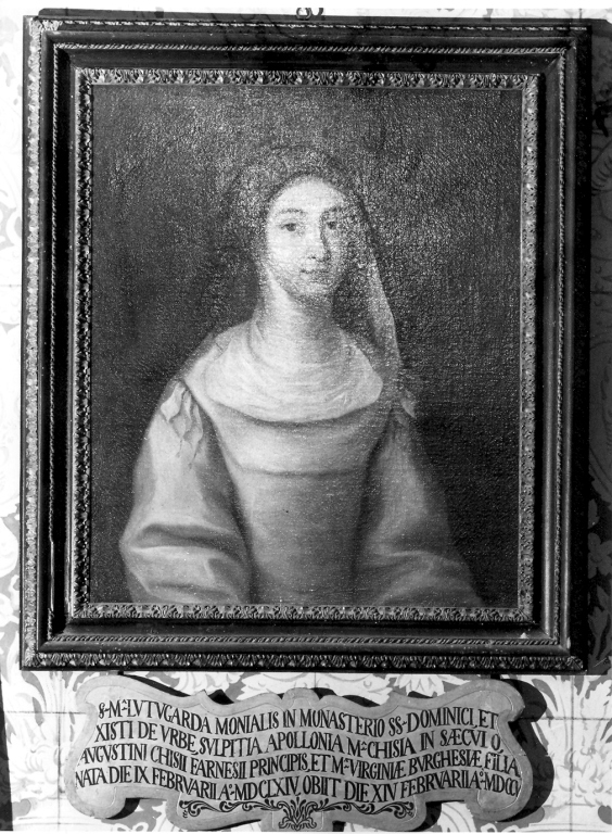 ritratto di Suor Maria Lutegarda Chigi (dipinto) di Vegli Pietro Paolo (sec. XVII)