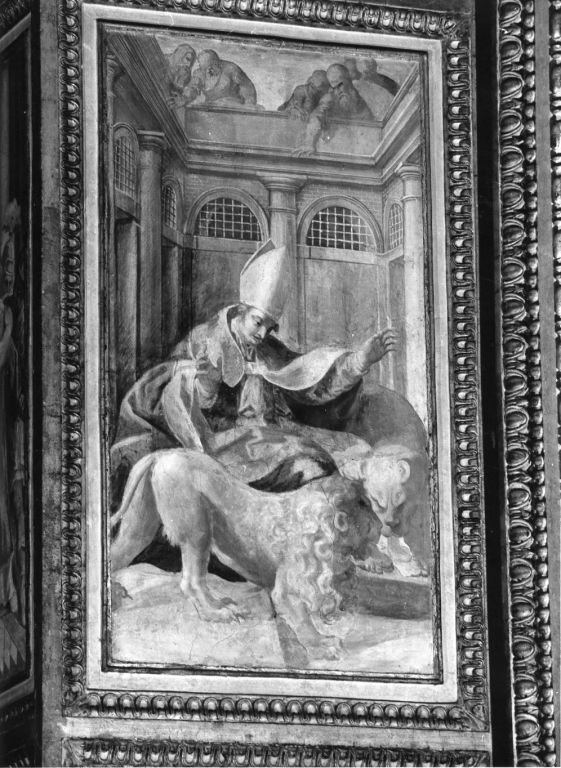 San Eleuterio tra le belve (dipinto) di Pozzo Giovan Battista (sec. XVI)