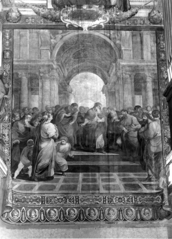 Susanna accusata dai vecchi (dipinto) di Croce Baldassarre, Zaccolini Matteo (fine sec. XVI)