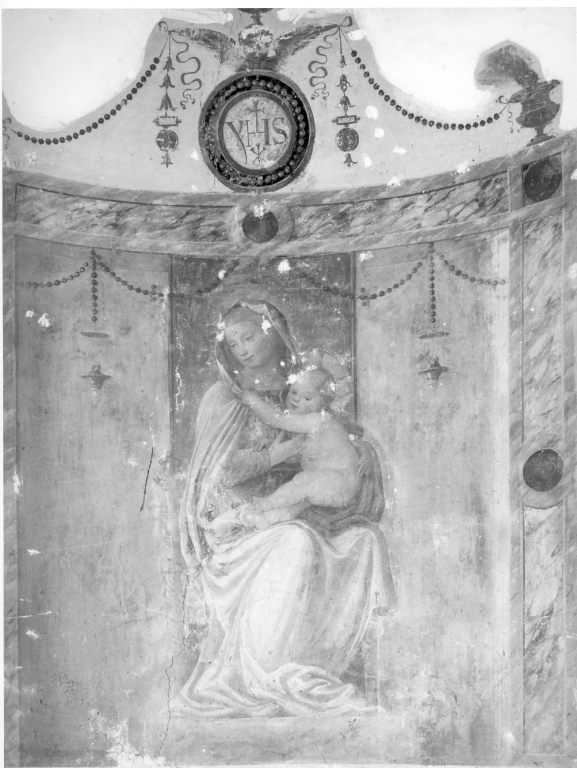 Madonna con Bambino (dipinto) - ambito romano (sec. XVI, sec. XIX)