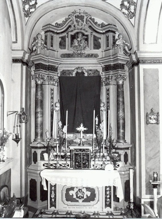 altare - ambito laziale (seconda metà sec. XVIII)