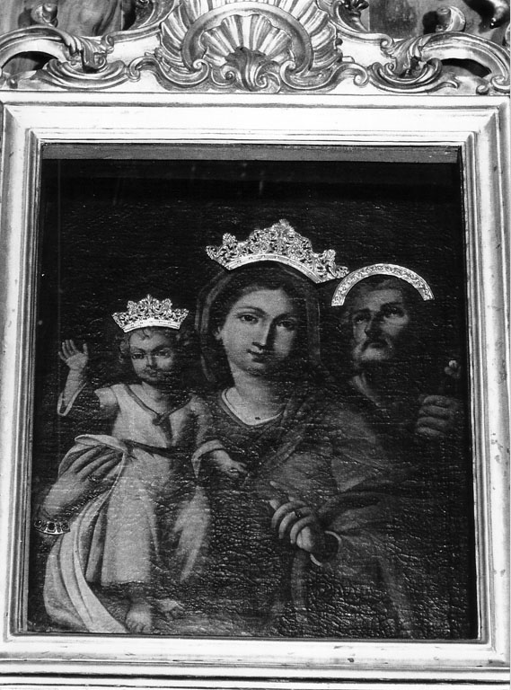 Sacra Famiglia (dipinto) - ambito laziale (sec. XVII)