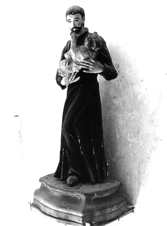 San Gaetano da Thiene con Gesù bambino (statua) - bottega Italia meridionale (sec. XVIII)