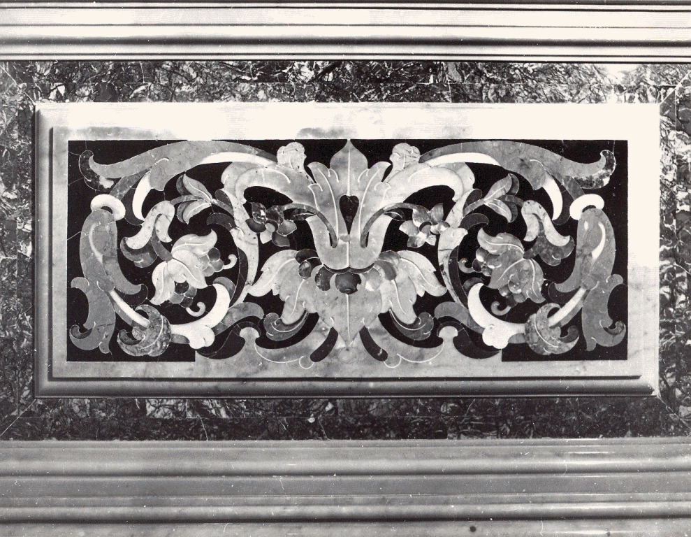 decorazione a intarsio di Fanzago Cosimo (scuola) (seconda metà sec. XVII)