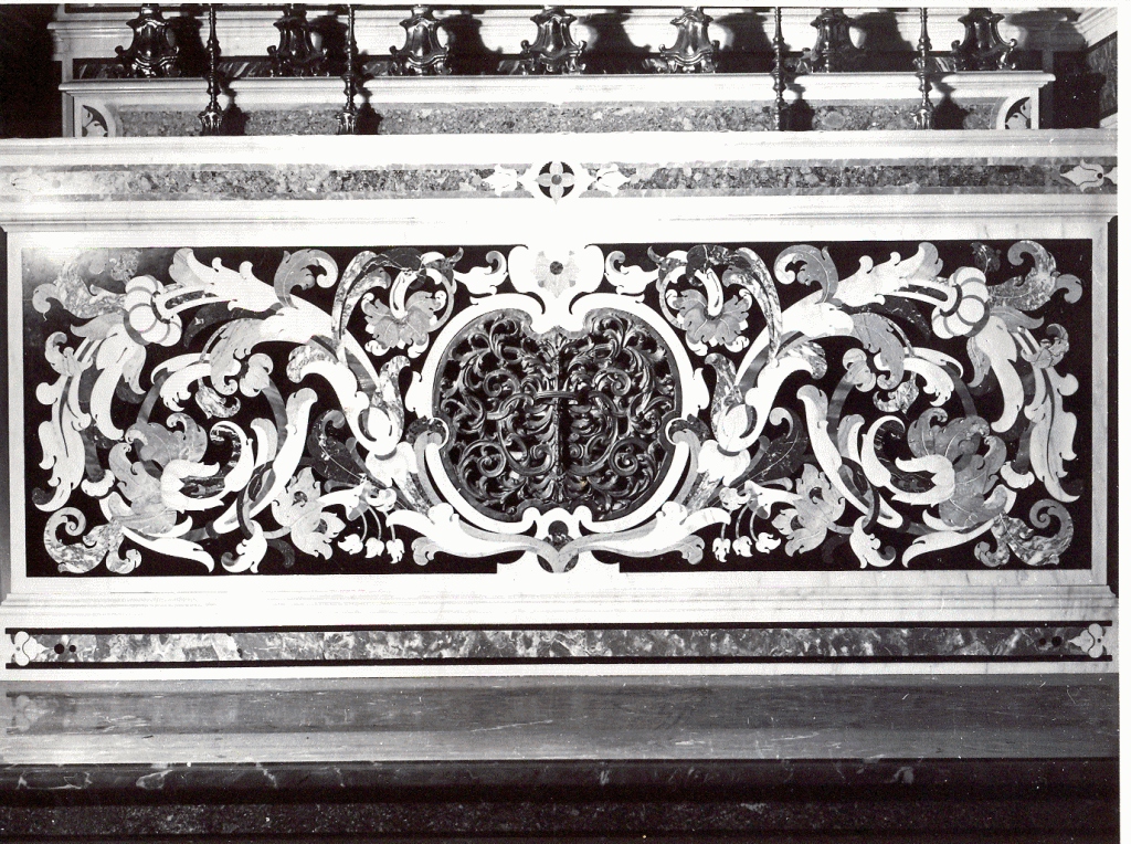 paliotto di Fanzago Cosimo (scuola) (seconda metà sec. XVII)