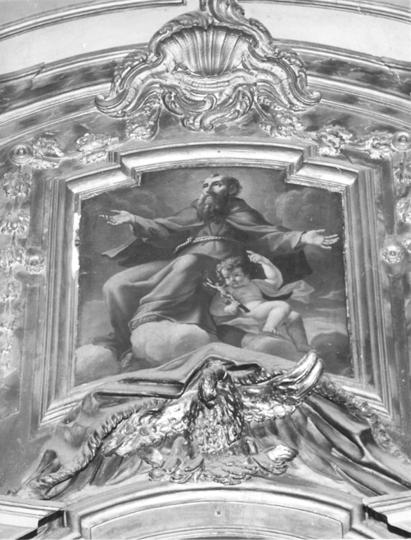 estasi di San Giuseppe da Leonessa (dipinto) di Viscardi Joseph (sec. XVIII)