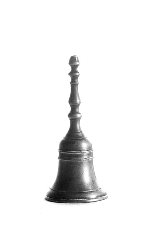 campanella di sacrestia - bottega laziale (secc. XVIII/ XIX)