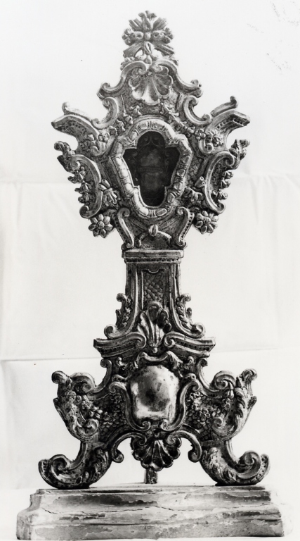reliquiario-ostensorio, serie - bottega Italia centrale (metà sec. XVIII)
