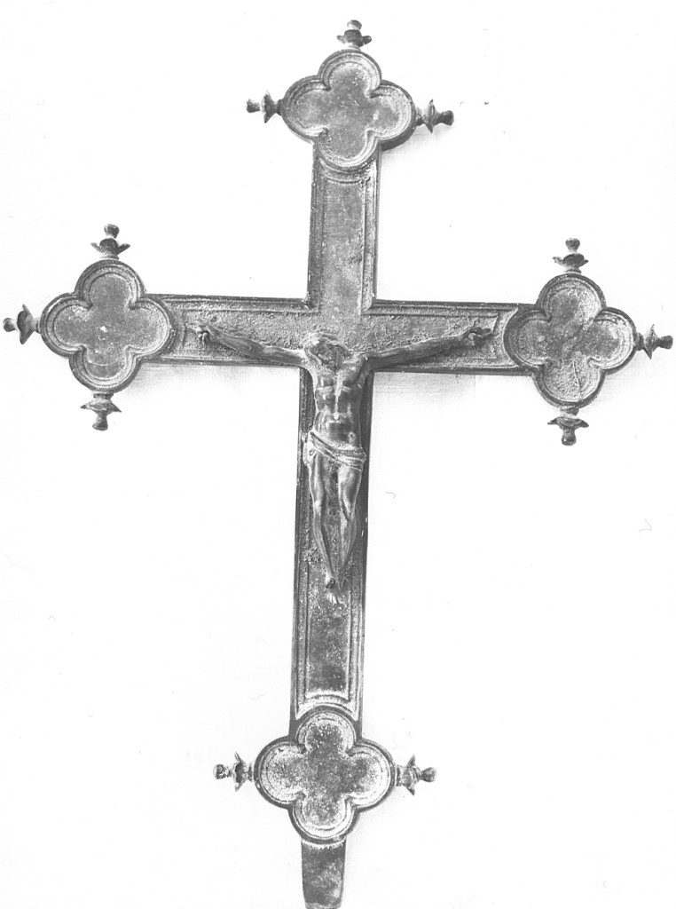 croce processionale - ambito laziale (sec. XVIII)