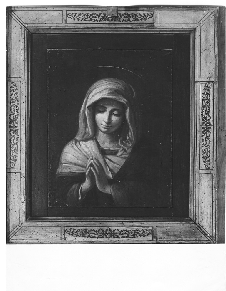 Madonna orante (dipinto) - ambito laziale (fine sec. XVIII)