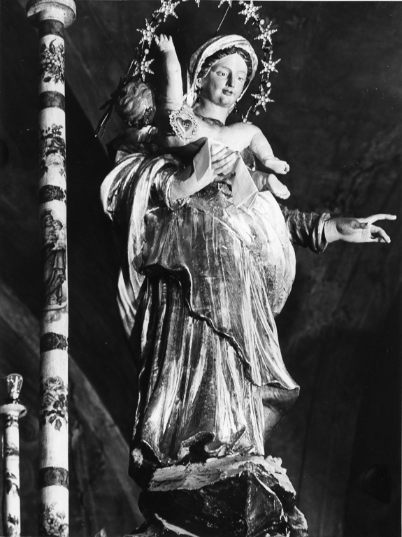 Madonna con Bambino (statua) - ambito reatino (sec. XIX)