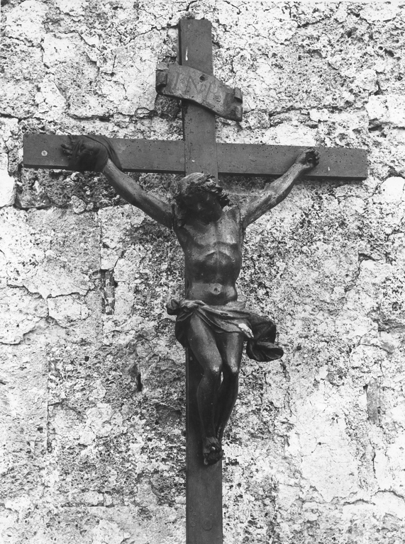 Cristo crocifisso (crocifisso) - ambito reatino (sec. XVIII)