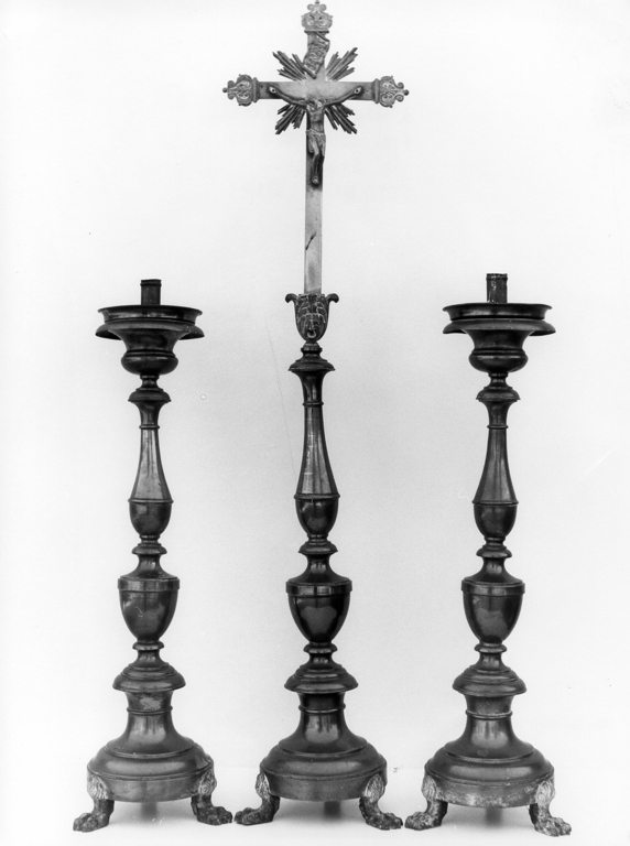 croce d'altare - ambito laziale (sec. XIX)