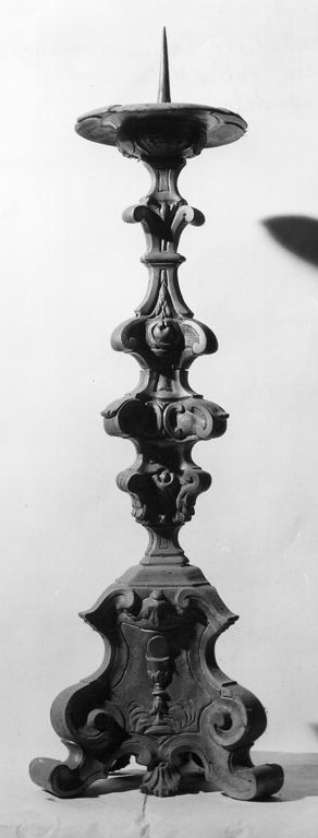 candelabro - ambito romano (fine/inizio secc. XVII/ XVIII)