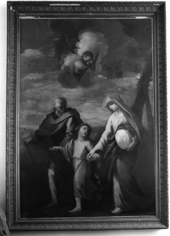 Sacra Famiglia (dipinto) - ambito romano (fine/inizio secc. XVII/ XVIII)