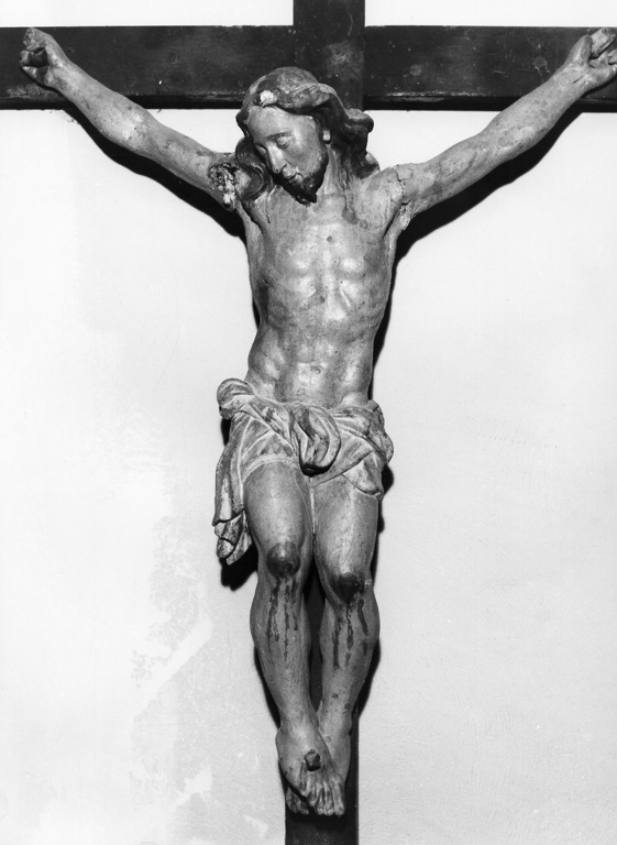 Cristo crocifisso (scultura) - ambito laziale (sec. XIX)